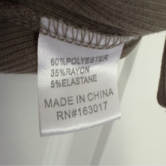 Princess Polly Olive Underwire Double Tie Front Crop Top Short Sleeve Round Neck - Picture 8 of 9